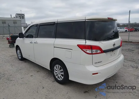 2014 Nissan Quest S from USA, damaged, VIN JN8AE2KP4E9106485